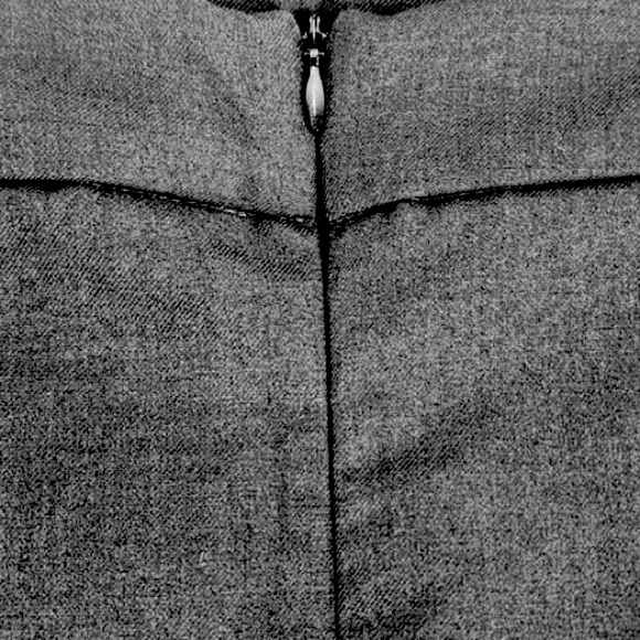 Grunge Asymmetrical Zippered Skirt Sz. Small - Picture 7 of 8